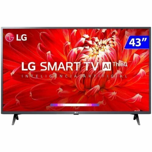 Smart TV 43lm6370 Full Hd 43 Thinqai Bluetooth HDR LG Bivolt