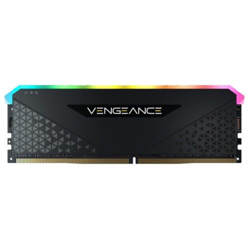 Memória RAM Corsair Vengeance RGB RS, 8GB, 3200MHz, DDR4, CL16, Preto – CMG8GX4M1E3200C16