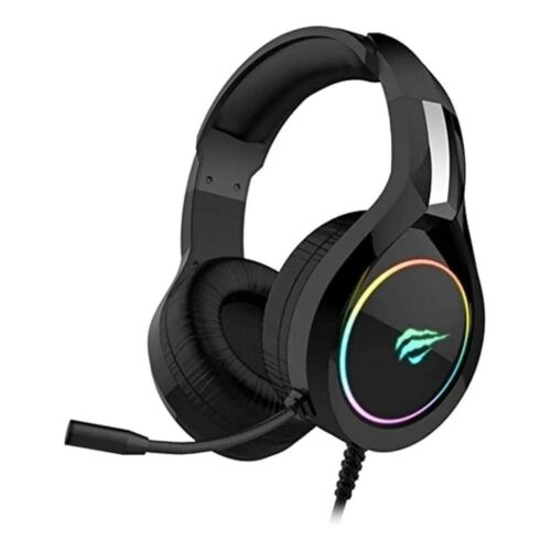 Havit HV-H2232d – Fone de Ouvido, Gamer, Iluminação RGB, com Microfone, Falante de 50mm, Conector 3.5mm