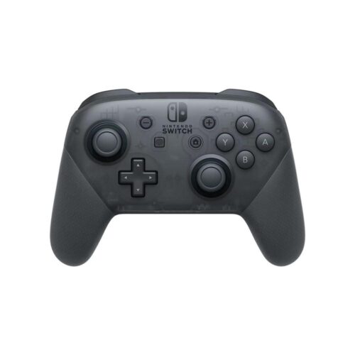 Nintendo, Controle Nintendo Switch, Pro, Sem Fio, Vibração HD, Controle de Movimento, Funcionalidade Amiibo Embutida, Cinza