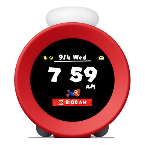Relógio De Mesa Som Nintendo: Alarmo Cor Vermelho