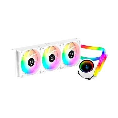 Water Cooler Husky Icy Comet, Iluminação ARGB, 360mm, AMD e Intel, Branco – HWT750BR