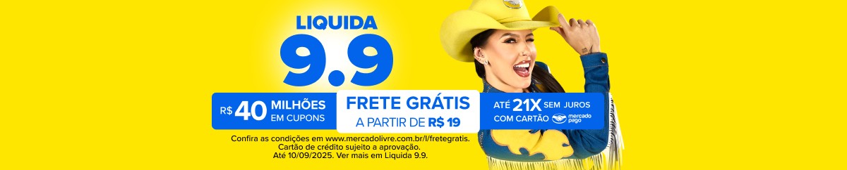 9.9 Mercado Livre com até 70% OFF em produtos selecionados