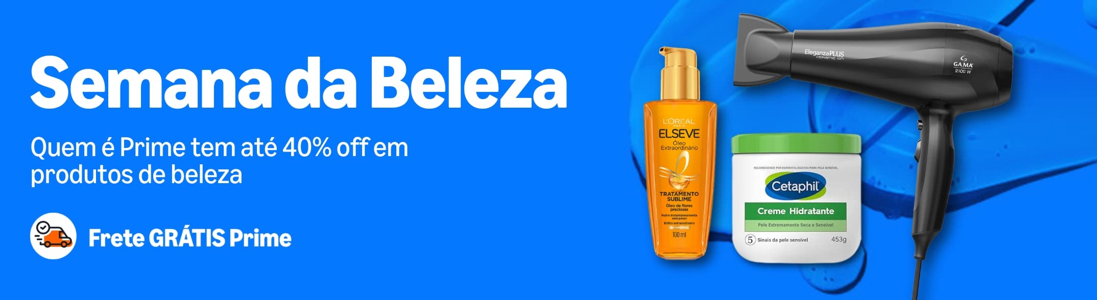 Semana da Beleza Amazon com até 40% OFF