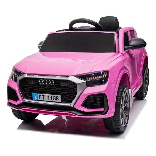 Carro/Caminhonete de brinquedo Audi Audi Q 8 cor rosa 127/220V