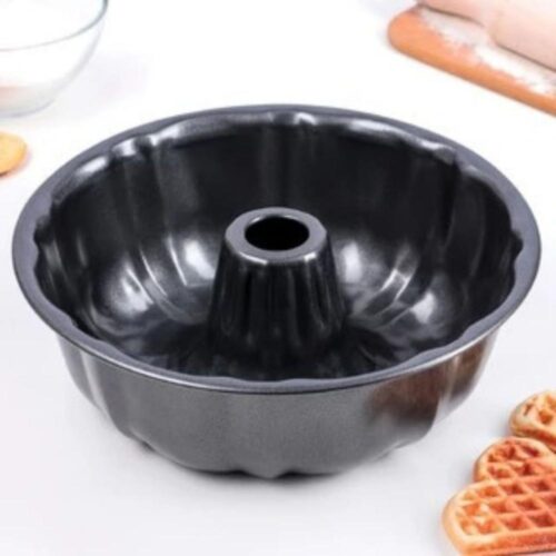 Forma Antiaderente Para Pudim Aço Inox
