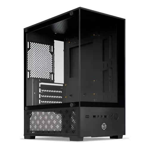 Gabinete Gamer Tgt Legion, Mini-tower, Lateral De Vidro Preto