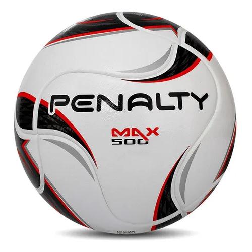 Bola De Futsal Max 500 Dt Xxii Branco/Preto/Vermelho Penalty