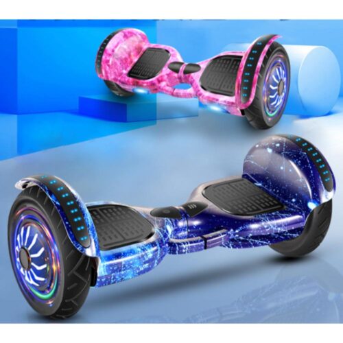 Hoverboard Infantil Skate Elétrico 6.5″ Led Bluetooth Bateria De Grande Capacidade Endurance Forte