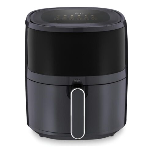 Fritadeira Elétrica Visio Fry Elgin 5L 1700w Air Fryer Digital Cinza