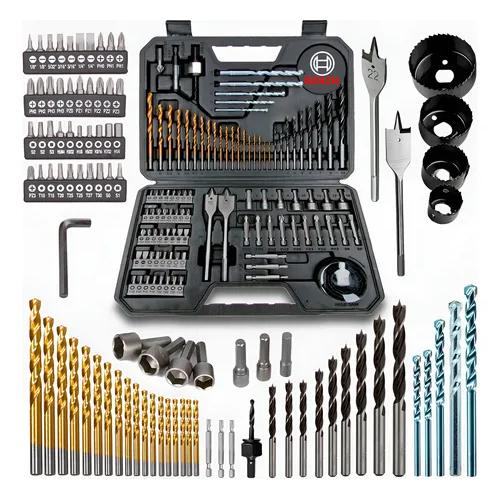 Jogo De Brocas Bits 103 Peças Bosch Com Maleta Profissional