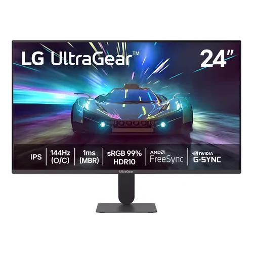 Monitor LG UltraGear™ 24G411A-B 24″,FHD, 144Hz, 1ms (MBR), NVIDIA G-SYNC, AMD FreeSync, HDR10