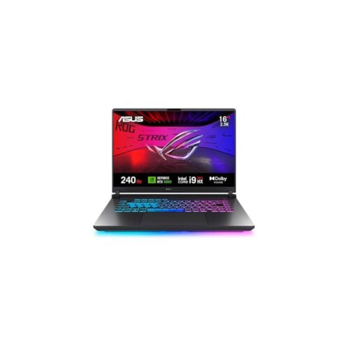 Notebook ASUS ROG Strix G16, Intel Core i9, RTX 5060, 16 GB, 512 GB SSD W11 Home, 16.0\’\’, Eclipse Gray – G615JMR-S5001W