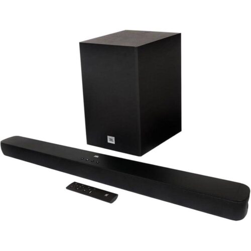 Soundbar JBL Bluetooth, Cinema SB180, 2.1 Canais, Subwoofer de 6,5″ Sem Fio 110W RMS