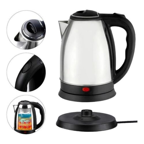Chaleira Elétrica Com Auto Desligamento Automático Após Fervura Jarra Inox Best 2 Litros Top