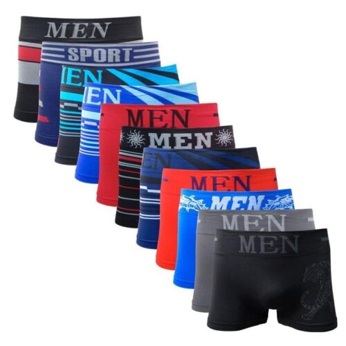 Kit Cuecas Boxer Em Microfibra Adulto – Men
